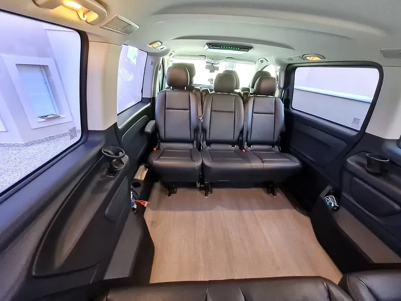 Mercedes-Benz Vito luxury interior Pan-Greece Travel